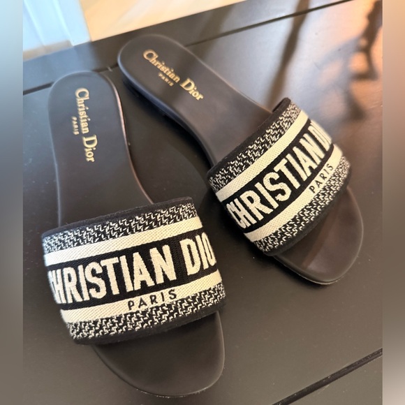 Christian Dior Dway Slides - Picture 1 of 8